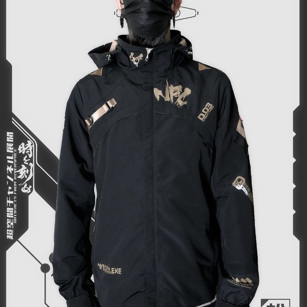 New.Fog.City Techwear Windbreaker Jacket